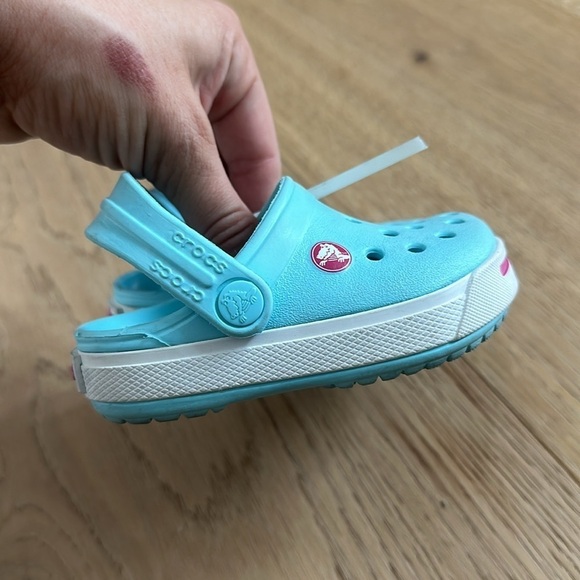 CROCS Other - Crocs baby girl baby blue 4/5